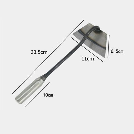 Hardened Hollow Hoe Garden Hoe Weeders Labor-Saving Weeding Loosening Farming Tools Planting Rake Hoe Garden Hand Tools