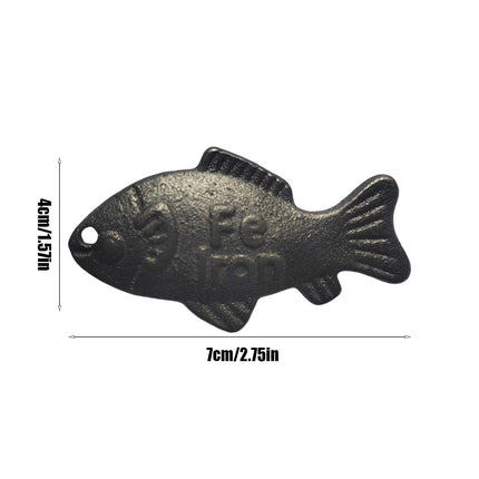 2Pcs Iron Fish a Natural Source of Iron Reusable Kitchen Accessories Iron Deficiency Great Iron Supplement Alternative for Women