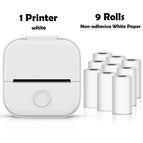 White-9 Rolls Paper