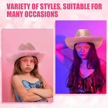 Wireless Disco Luminous Led Bride Cowgirl Hat Glowing Light Bar Cap Bachelorette Party Supplies Flashing Neon Western Cowboy Hat