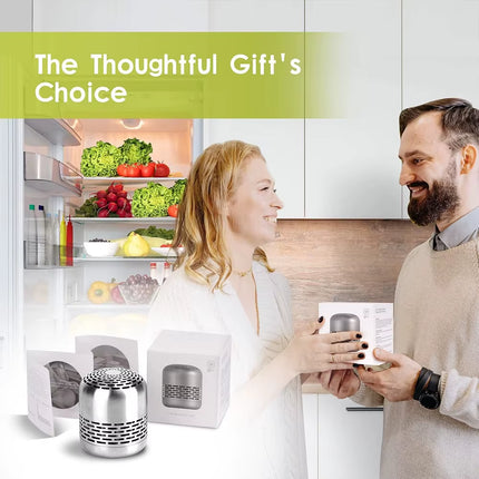 Refrigerator Deodorizer,Lasts for 10 Years,Refrigerator Odor Eliminator,Fridge Deodorizer,More Effective than Baking Soda Bamboo