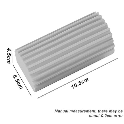 Damp Clean Duster Sponge Portable Cleaning Brush Duster for Cleaning Blinds Glass Baseboards Vents Railings Mirrors Window