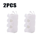 2Pcs  White