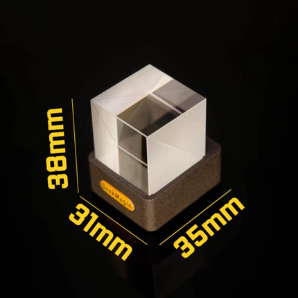 Geekmagic GIFTV Crystal Holographic Desktop Decoration Smart Weather Station Digital Clock with GIF Animations and Image Album