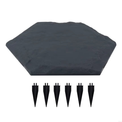 Easy Install Garden Walkway Paving Tile Realistic Stone Effect for Landscaping